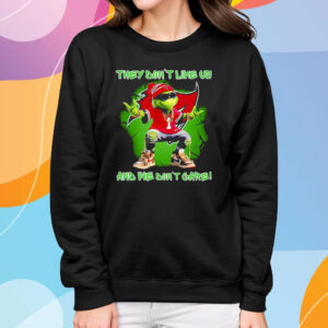 Grinch Tampa Bay Buccaneers They Dont Like Us And We Dont Care T-Shirt Sweatshirt