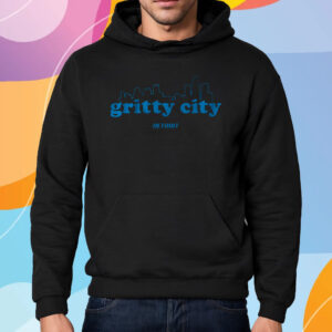 Gritty City Detroit Football T-Shirt Hoodie