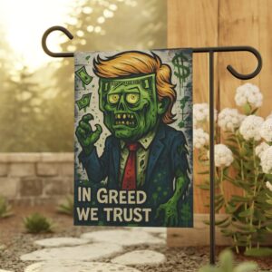 Halloween In Greed We Trust Flag