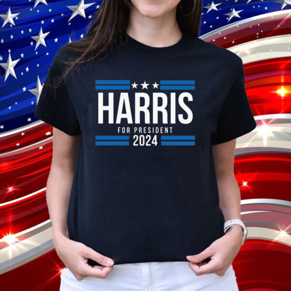 Harris For President 2024 Tee Shirt