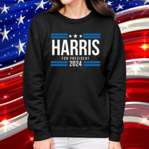 Harris For President 2024 Tee Shirt