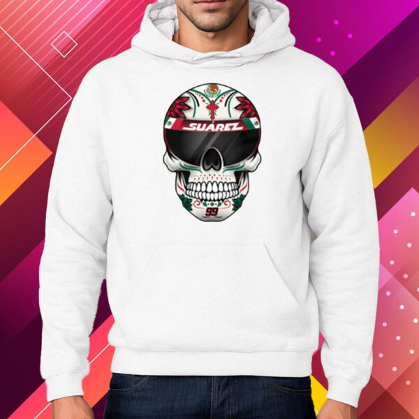 Helmet Visor Skull Suárez 99 T-Shirt Hoodie