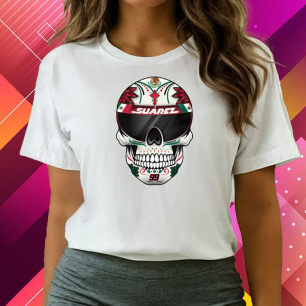 Helmet Visor Skull Suárez 99 T-Shirts