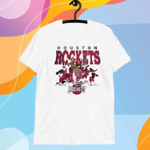 Houston Rockets Looney Tunes NBA Basketball T-Shirt