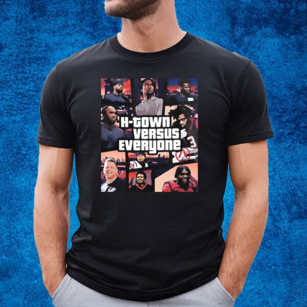 Htown Versus Everyone Gta Football T-Shirt