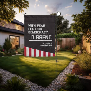 I Dissent Garden Flag
