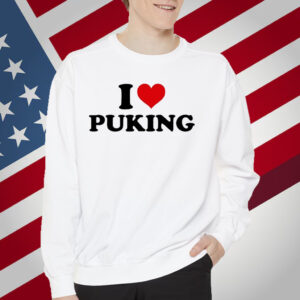 I Love Puking T-Shirt