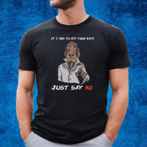 If I Ask To Hit Your Vape Just Say No T-Shirt