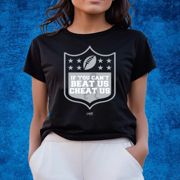 If You Can’t Beat Us Cheat Us T-Shirts For Detroit Football Fans