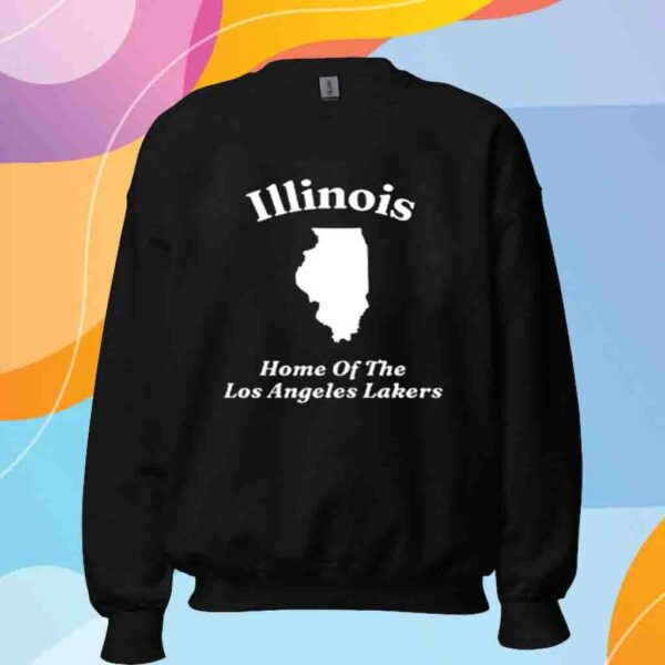 Illinois Home Of The Los Angeles Lakers Shirt