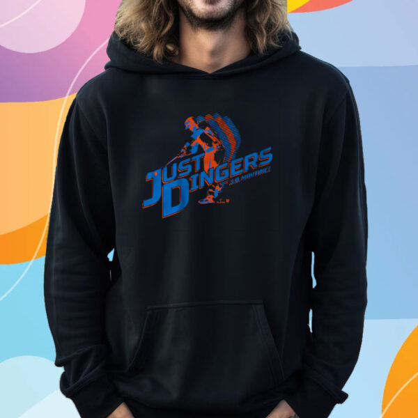 J D Martinez Just Dingers Shirt Hoodie, New York