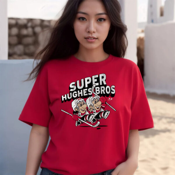 JACK HUGHES & LUKE HUGHES SUPER HUGHES BROS T-SHIRTS