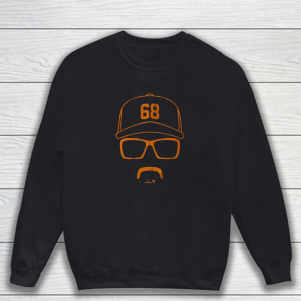 JP France Rec Specs And Stache T-Shirt Sweatshirt