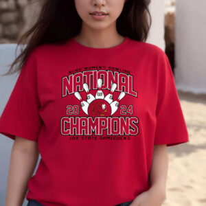 Jacksonville State Gamecocks 2024 Ncaa Bowling National Champions T-Shirts