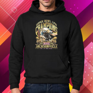 Jacksonville Super Bowl Champions 2024 Gold Rush Shirt Hoodie