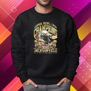 Jacksonville Super Bowl Champions 2024 Gold Rush Shirt Sweatshirt