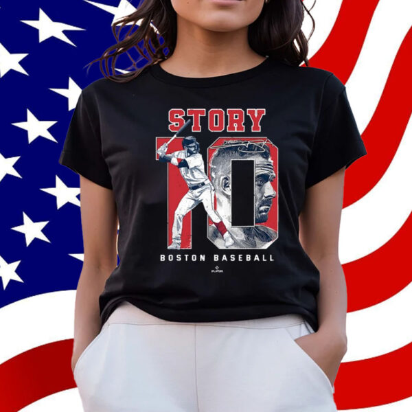 Jarren Duran Story Boston Baseball T-Shirt