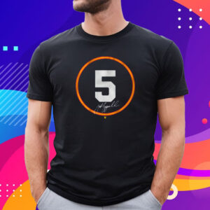 Jeff Bagwell Number Circle T-Shirt