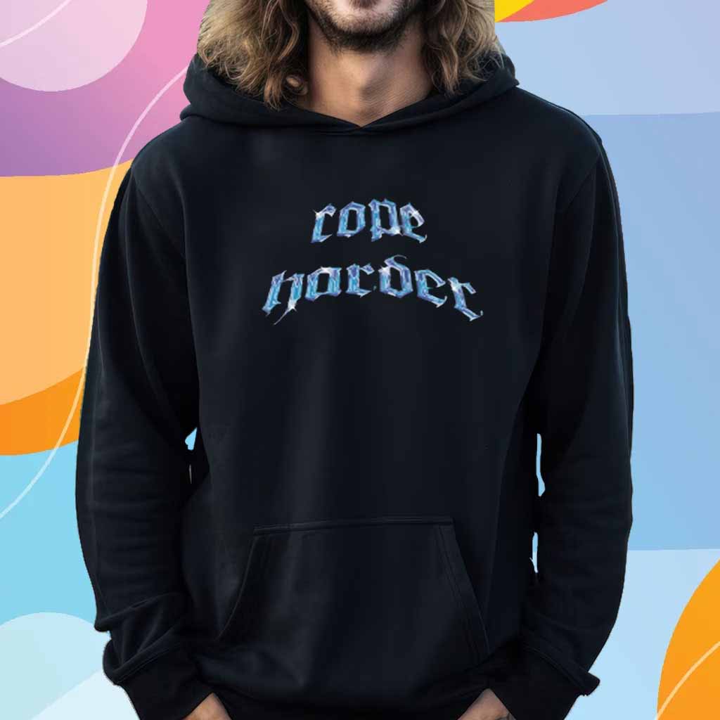 Jeremy Cahen Wearing Cope Harder Next Level T-Shirt