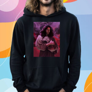 Jesus Holding A Lamb T-Shirt Hoodie