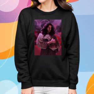 Jesus Holding A Lamb T-Shirt Sweatshirt