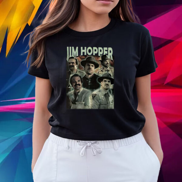 Jim Hopper Vintage T Shirts