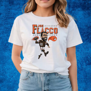 Joe Flacco Cleveland Browns Homage Caricature Player T-Shirts