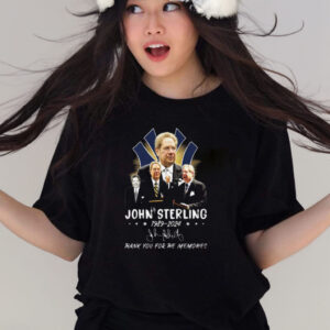 John Sterling 1989-2024 Thank You For The Memories T-Shirts