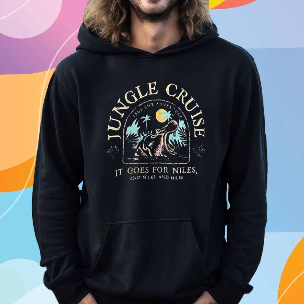 Jungle Cruise True Life Adventure It Goes For Niles And Niles And Niles T-Shirt
