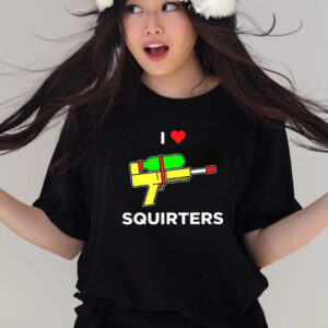 Justin Danger Nunley I Love Squirters T-Shirts