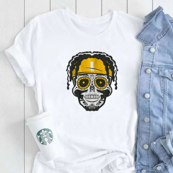 Justin Fields Pittsburgh Sugar Skull Shirt