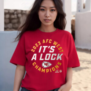 Kansas City Chiefs 2023 Afc West Division Champions Locker Room Trophy Collection T-Shirts