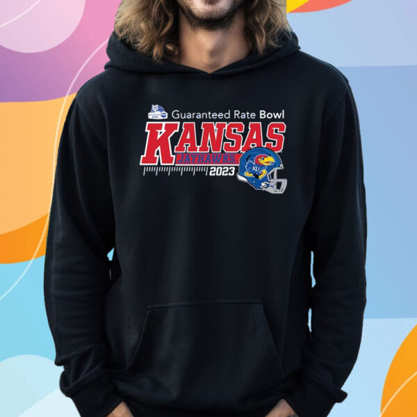 Kansas Jayhawks 2023 Guaranteed Rate Bowl T-Shirt Hoodie