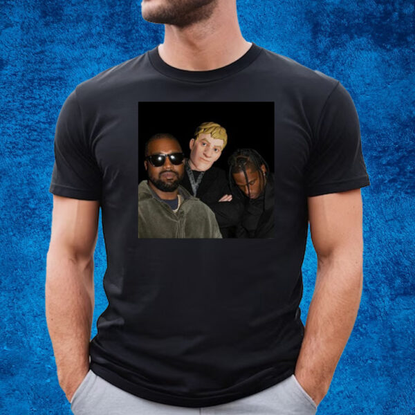 Kanye X Travis Scott X Fortnite T-Shirt