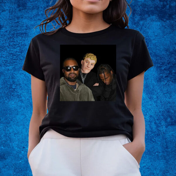 Kanye X Travis Scott X Fortnite T-Shirts