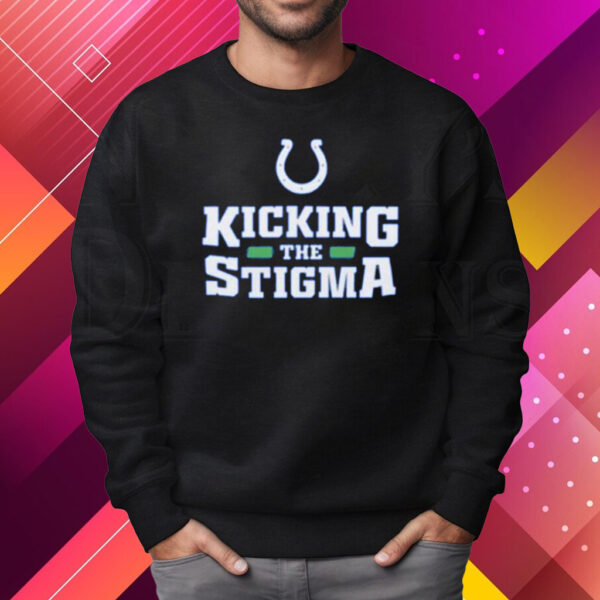 Kicking The Stigma Not All Pain Can Be Seen Shirt Sweatshirt