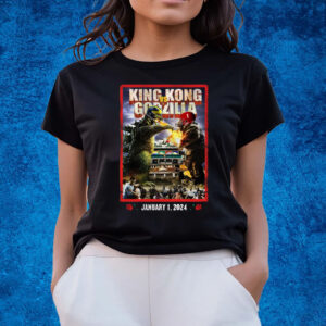 King Kong VS Godzilla Bowl January 1, 2024 T-Shirts