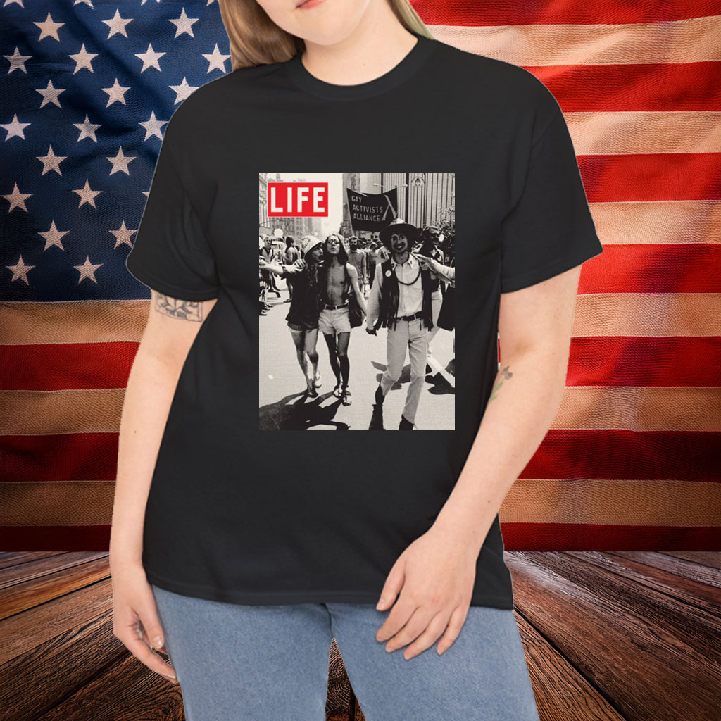 LIFE Magazine Gay Activists Alliance Heavyweight Shirt