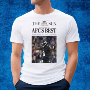 Lamar Jackson Afc’s Best Ravens Secure No1 T-Shirt