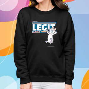 Legit Llama Character Comfort Adult T-Shirt Sweatshirt