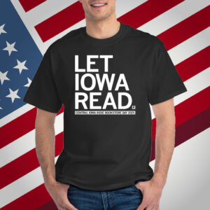 Let Iowa Read T-Shirt