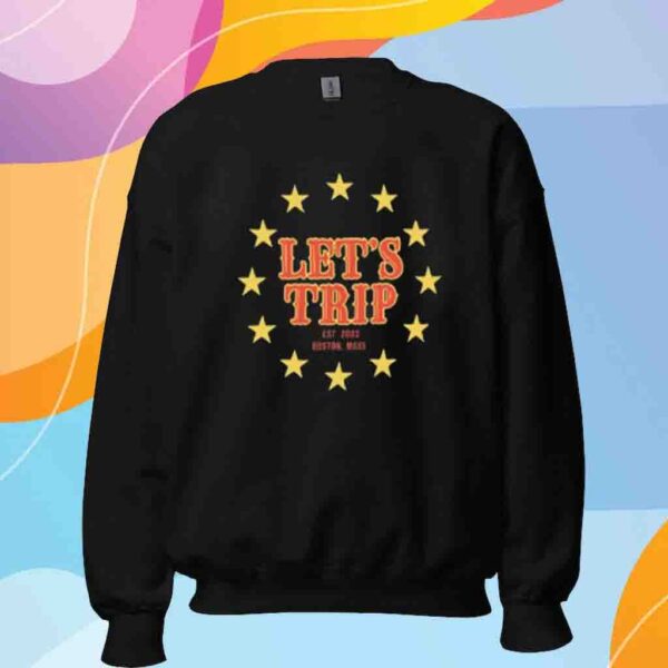 Let's Trip Stars Est 2003 Boston Mass Shirt