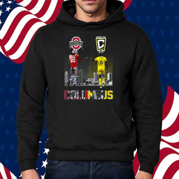 Limited Edition 2023 Columbus City Back Shirt Hoodie