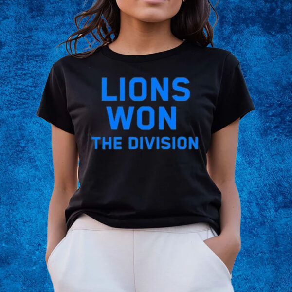 Lions Won The Division T-Shirts