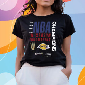 Los Angeles Lakers Nike Unisex 2023 Nba In-Season Tournament Champions Locker Room T-Shirts