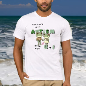 Love Squad You Can’t Spell Autism Without U And I Frog T Shirt