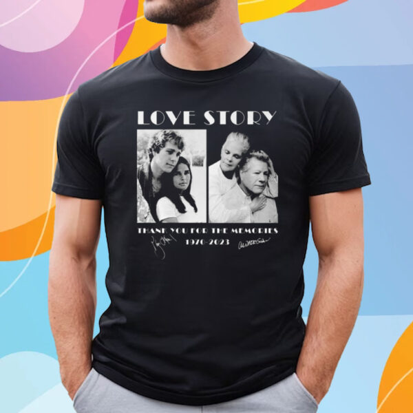 Love Story 1970 – 2023 Thank You For The Memories T-Shirt