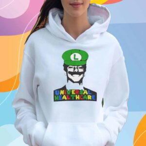 Luigi Mangione Universal Healthcare Super Mario Bros T-Shirt