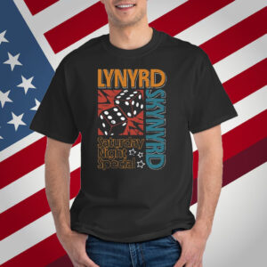 Lynyrd Skynyrd Saturday Night Special Black Dice T-Shirt