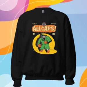 MF Doom Madlib All Caps T-Shirt